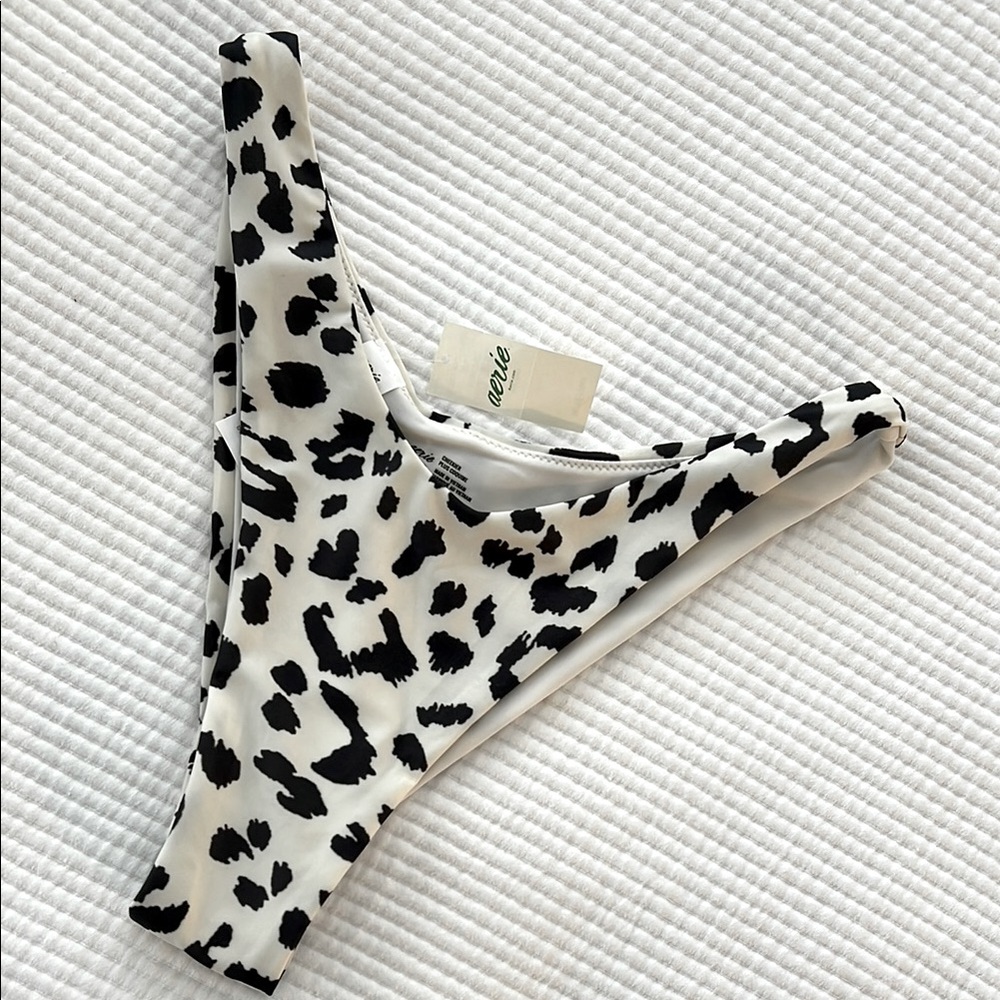 Aerie Leopard Print Bikini Bottom